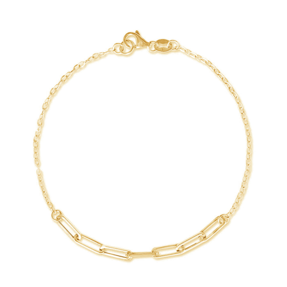 Link Bracelet in Gold