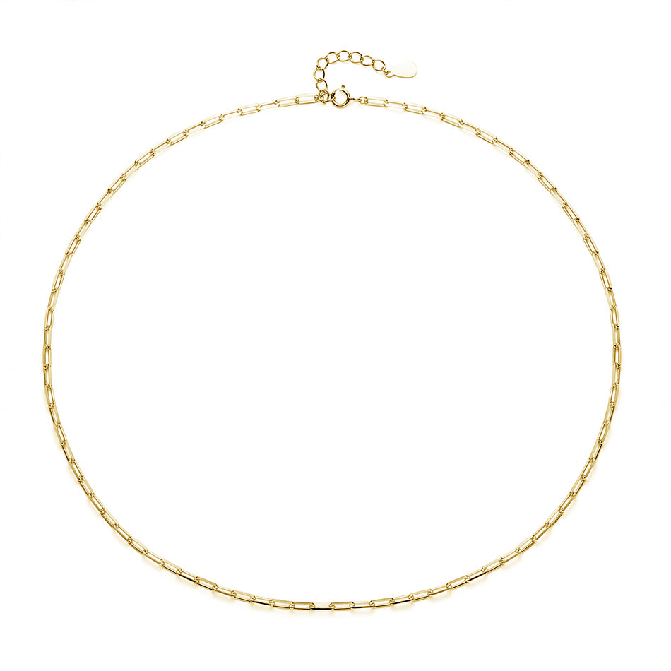 Open Link Chain in Gold