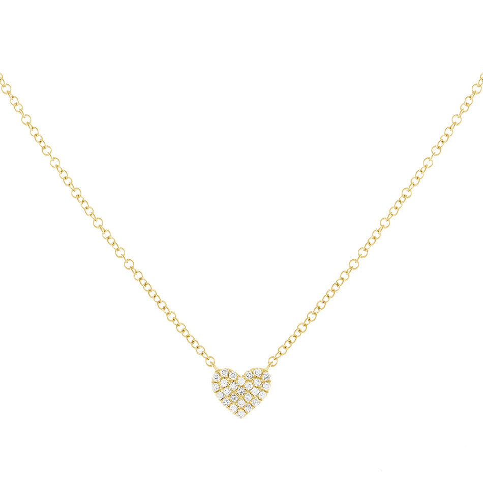 Heart Necklace in Gold