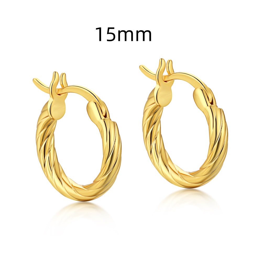 Simple Gold hoop