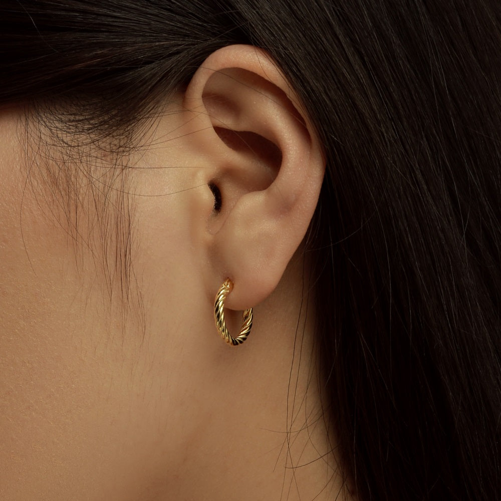 Simple Gold hoop