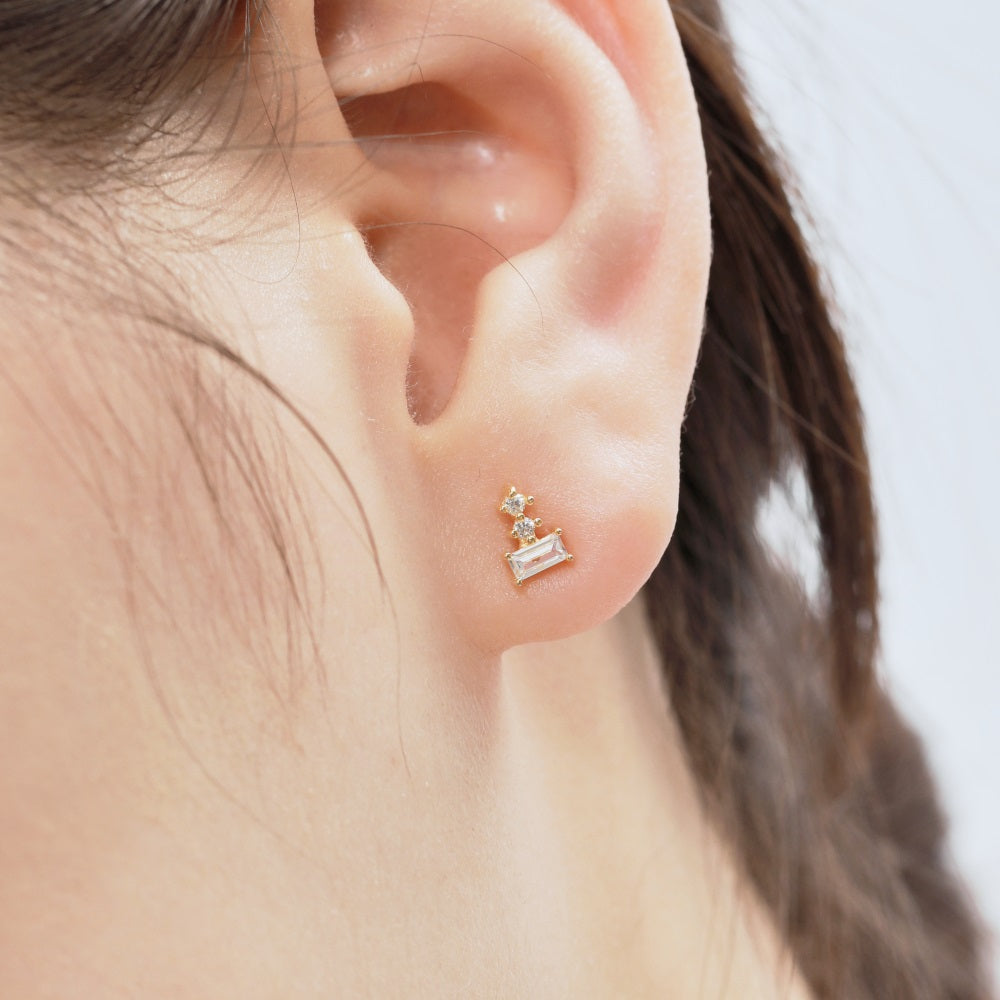 Dainty Cristal Stud