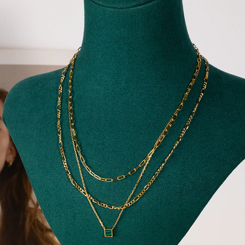 Monica Necklace in Gold